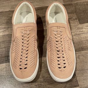 Marc Fisher Pink Suede Slip on Shoes